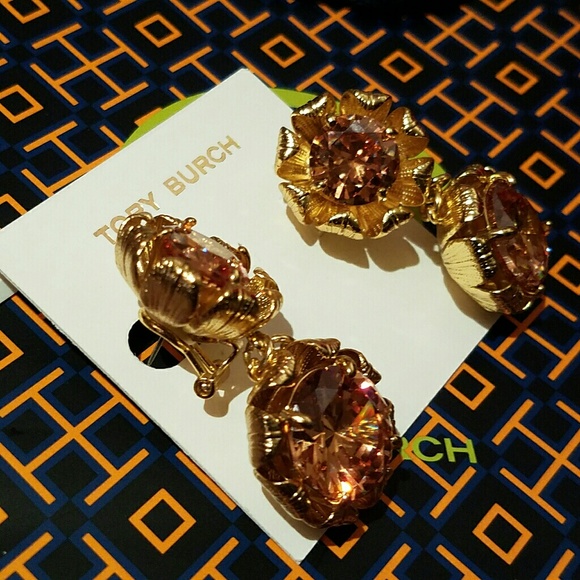 Tory burch Leah drop earrings - Picture 3 of 3